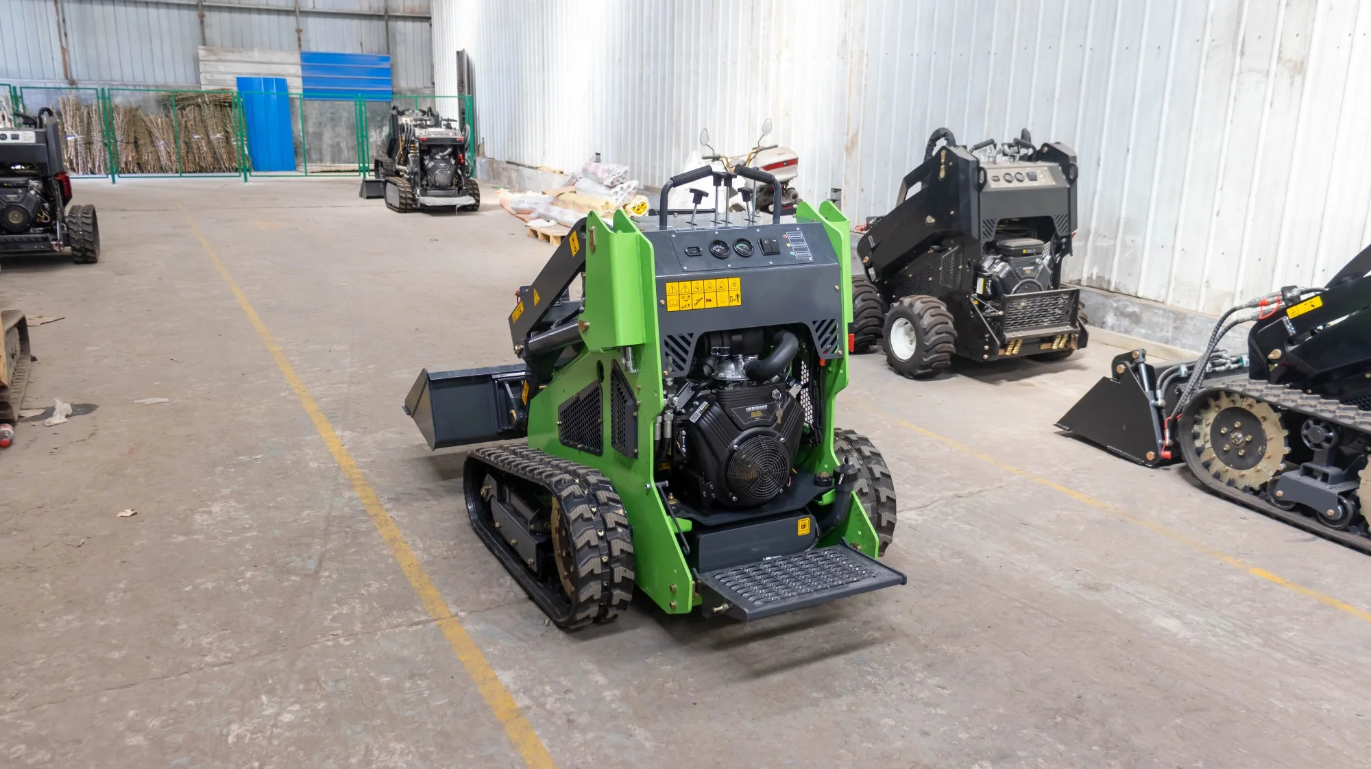 Строительное оборудование заводской Электрический погрузчик с бортовым