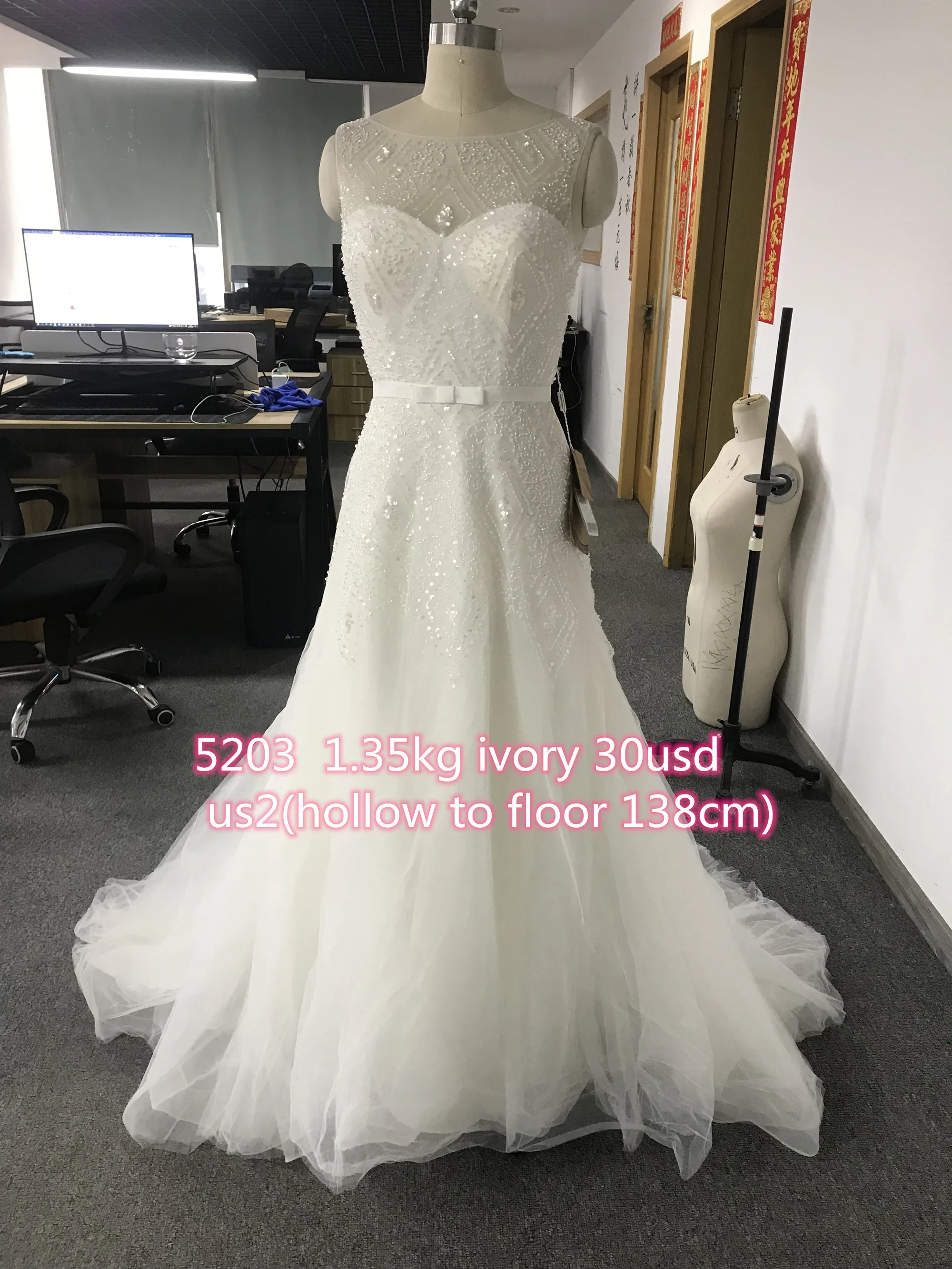 

Женское платье с вышивкой и бисером CloverBridal, длинное платье с вышивкой сверкающими бусинами и вырезом под горло, ف스 5203