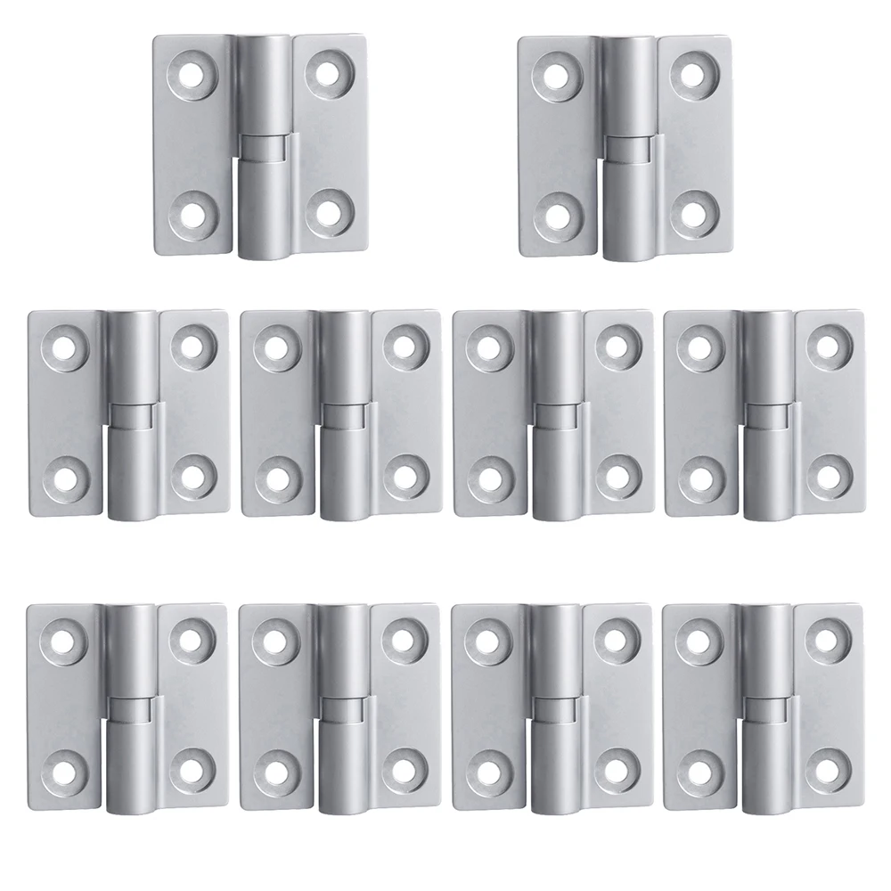 

10X Zinc Alloy Industrial Hinges with Damping Function Distribution Box Switch Electric Cabinet Hinge Equipment Soft Close Hinge