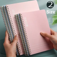4pcslot thicken paper spiral coil notebook diary notepad daily weekly planner journal student school office supplies stationery