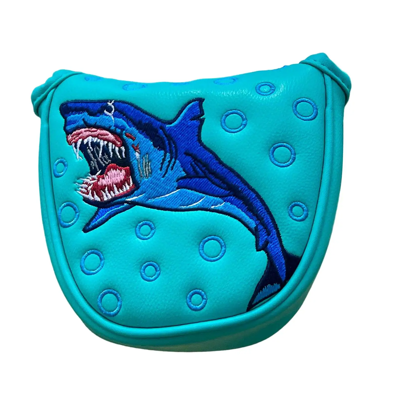 

Golf Mallet Putter Head Cover PU Leather Golf Club Head Covers Water Resistant Head Protector Wrap Headcover for Golf Activities