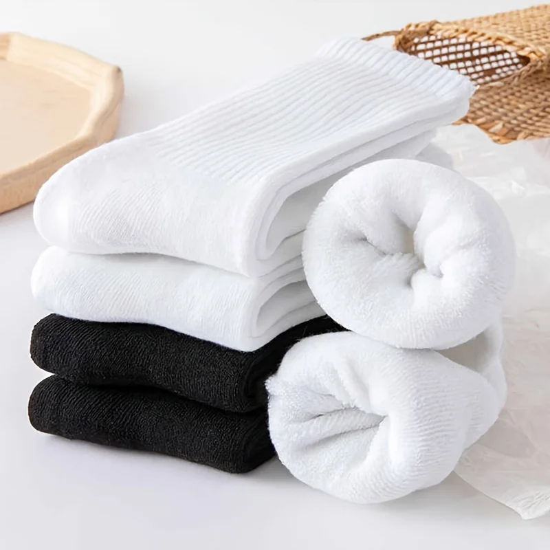 

3 пары/партия, зимние теплые плотные махровые женские носки