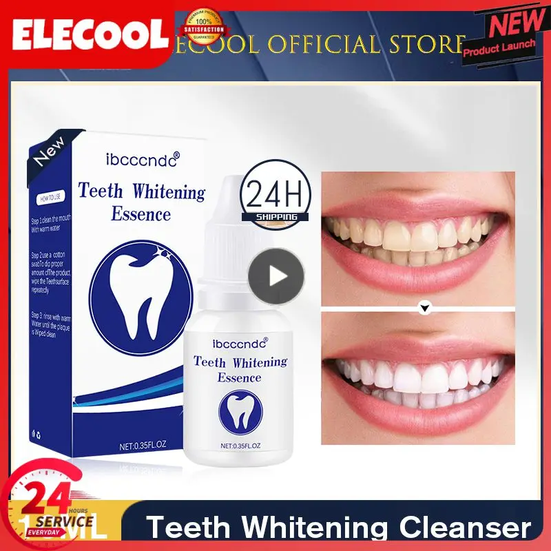 

1~8PCS Oral Hygiene Teeth Whitening Serum Plaque Stains Tooth Bleaching Toothwashing Fluid Toothpaste Care TSLM1