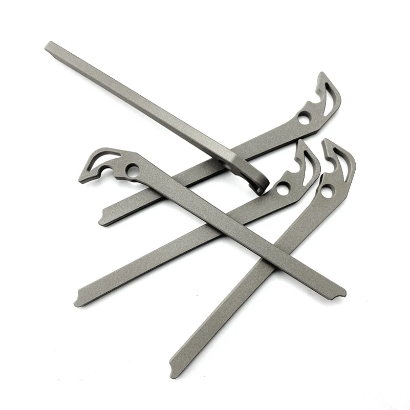 Аксессуары для ножей из титанового материала с ЧПУ вкладыши рюкзака киль хребта