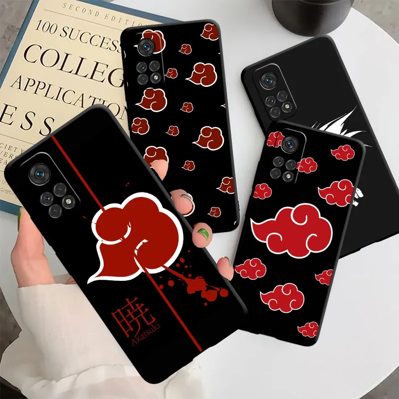 

Soft Silicone Case For Xiaomi Mi 11T 10T 11 Lite 5G NE 12 9T 11x Pro 9 12S 10 Note 10 pro Black Cover Japan Cloud Anime