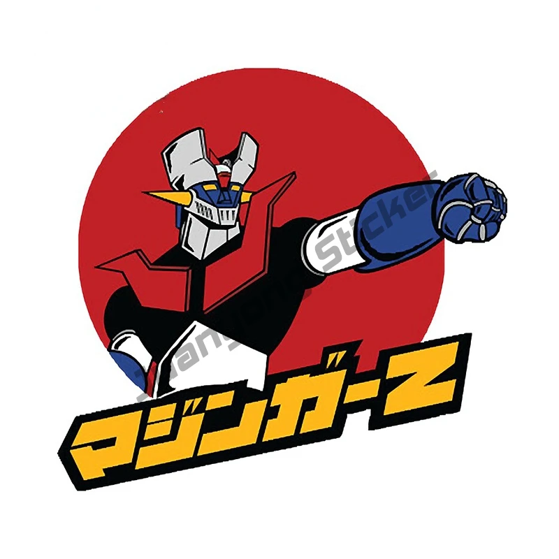 

Cartoon Anime Graffiti Car Stickers for Mazinger Z Personality Decals Vinyl Waterproof Scratch Proof Decor Car Accessories