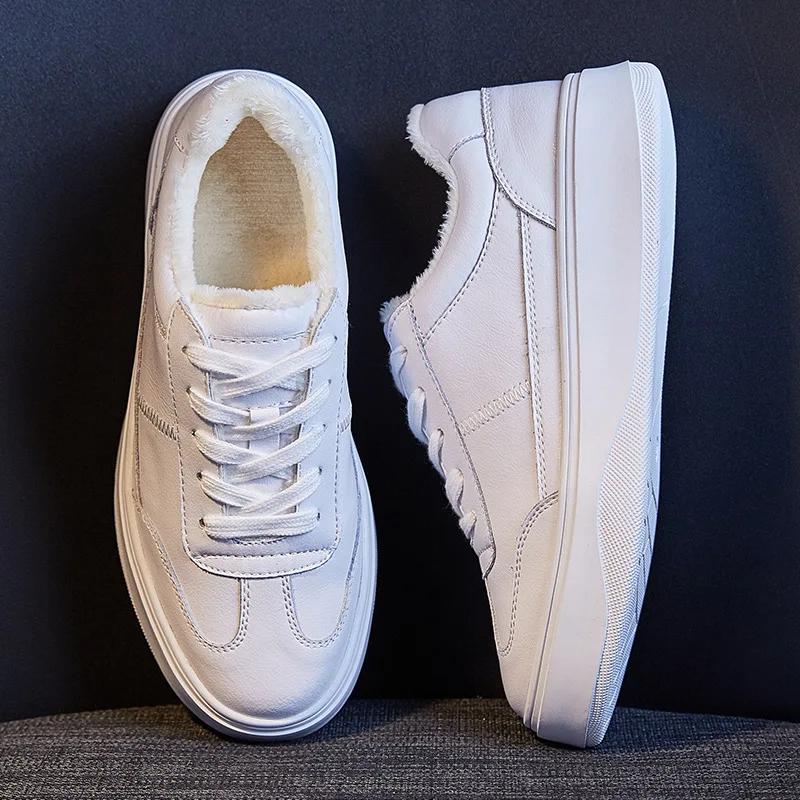 Leather White Shoes Women's Summer Trendy Shoes Summer New All-match Breathable Flat Shoes Casual Women's Shoes