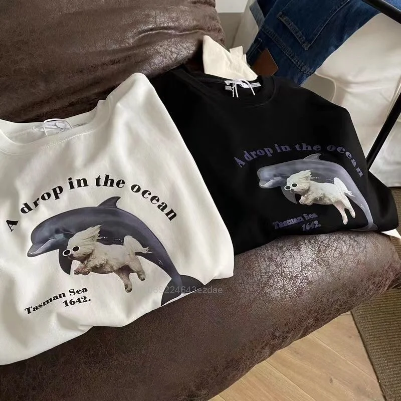 

Summer Fashion Harajuku Street Style T Shirt Y2k Girl Loose Casual Luxury Designer Tees Women Korean Style Gothic Aesthetic Tops
