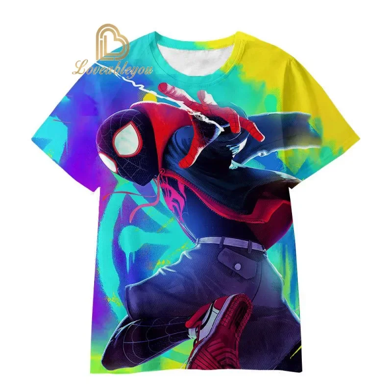 Футболка с изображением Человека-паука из м/ф мар