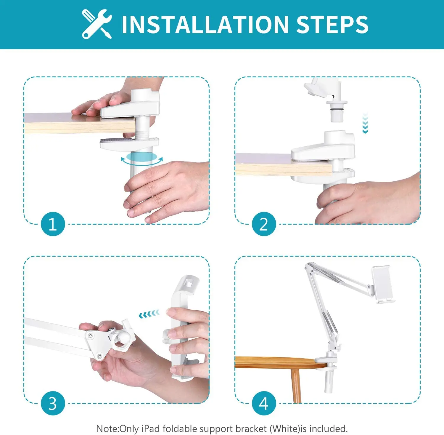 Держатель для планшета NEEWER подставка смартфона и регулируемый накладной