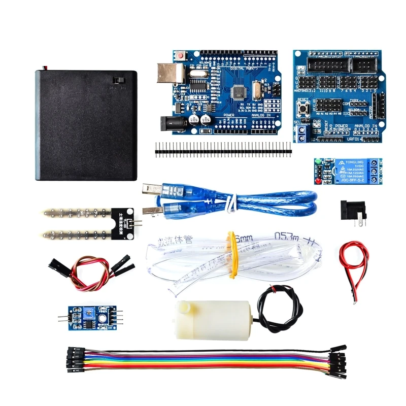 

Self Watering System for Garden Plant Relay Module Automatic Irrigation DIY Kit