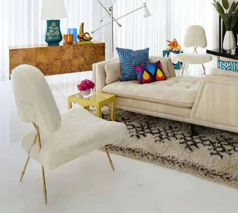 

Nordic Light Luxury Leisure Back Chair