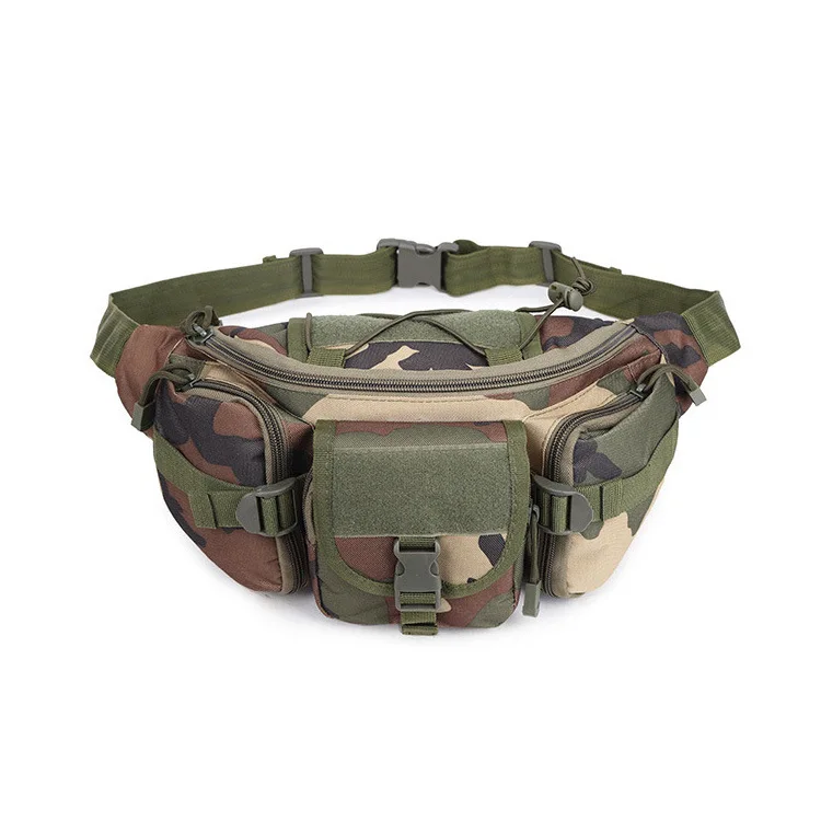 

Tactical Waist Bag Men Outdoor Chest Bag Camouflage Camping Travel Hiking Hunting Military Crossbody Shoulder Bag