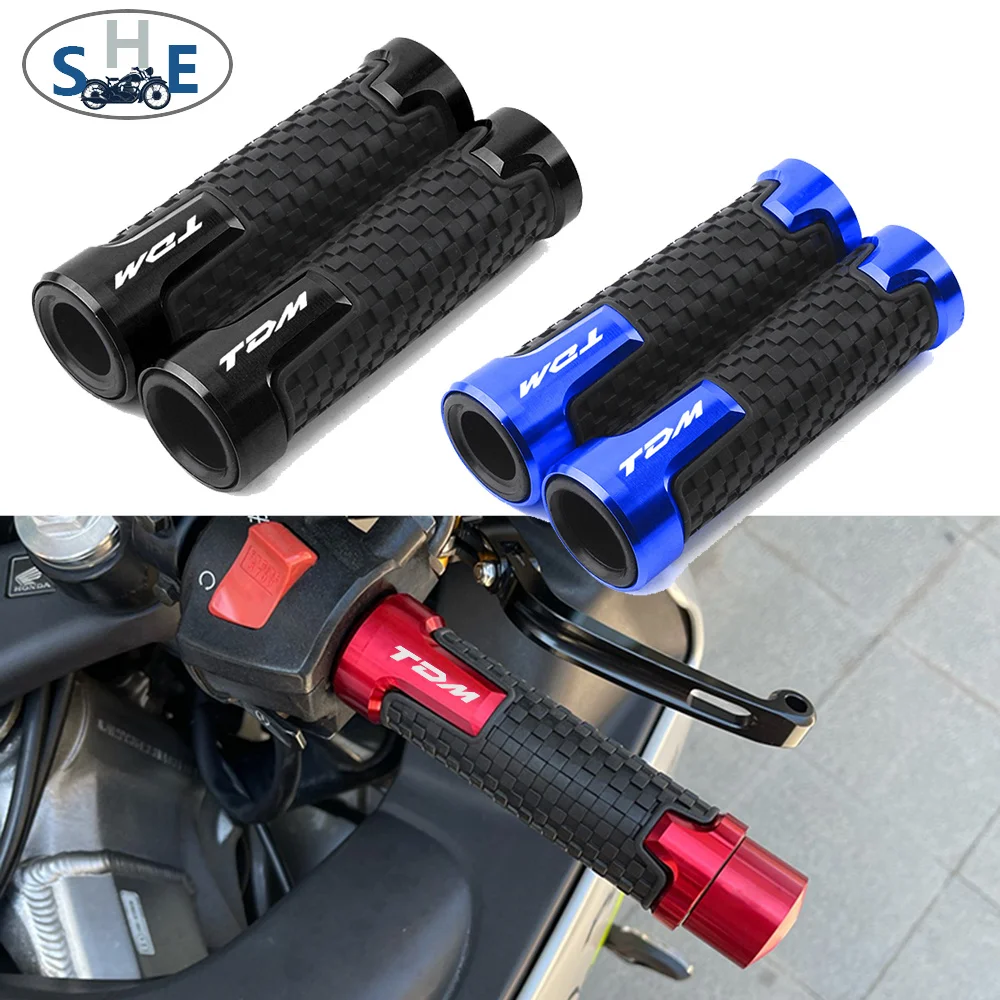 

Multiple Colors For YAMAHA TDM850 TDM900 TDM 850 900 Motorcycle CNC Accessories Anti-Slip Rubber Handlebar Grip Size 7/8"22mm