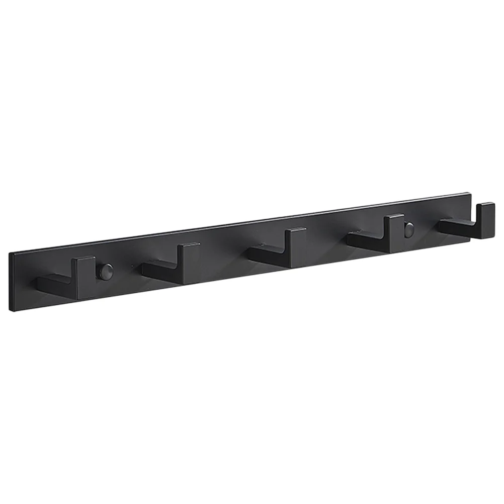 

Hook Hooks Hanger Towel Rack Rail Coat Wall Entryway Hanging Bathroom Clothes Organizer Shelf Robe Key Bath Metal Keys Door