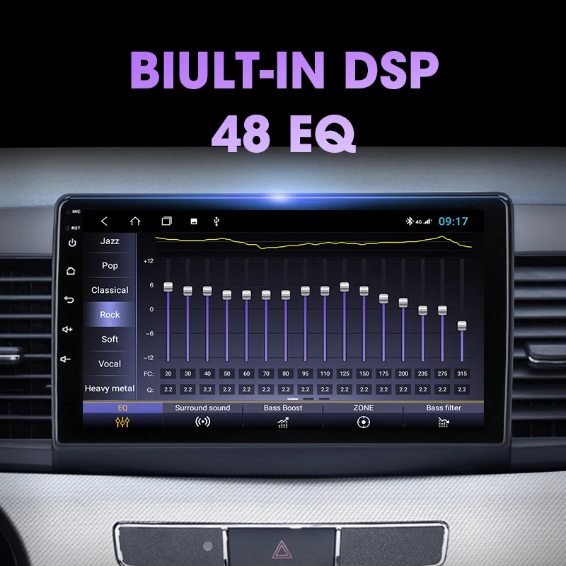 vtopek 10 1 4gwifi dsp 2din android 10 0 car radio multimedia player for mitsubishi lancer 2007 2012 navigation gps head unit free global shipping