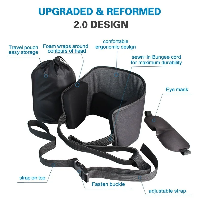 

Гамак с подставкой, массажер для снятия боли в шее, с бесплатной маской для глаз