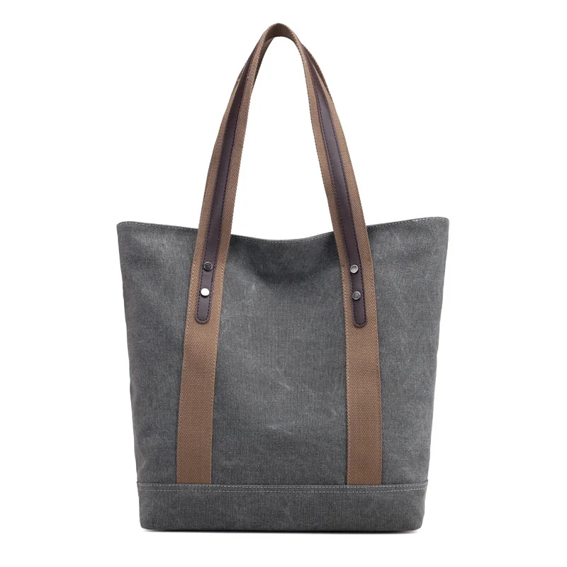 

Canvas fashion new versatile women's spring 2022 casual portable designer shoulder bags