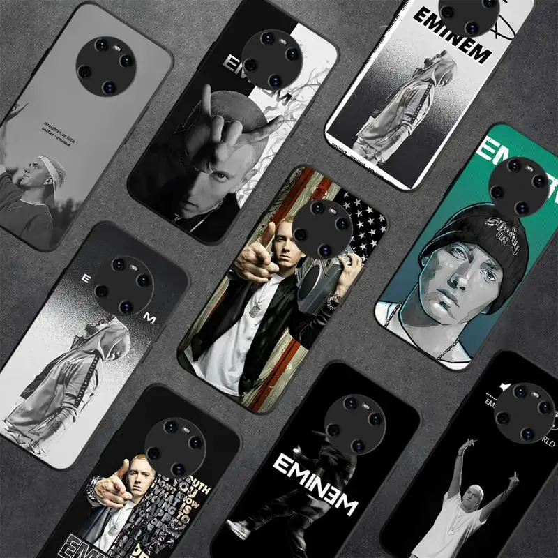

Hop Rapper Eminem rap Phone Case For Huawei Y5 Y62019 Y52018 Y92019 funda case for 9prime2019