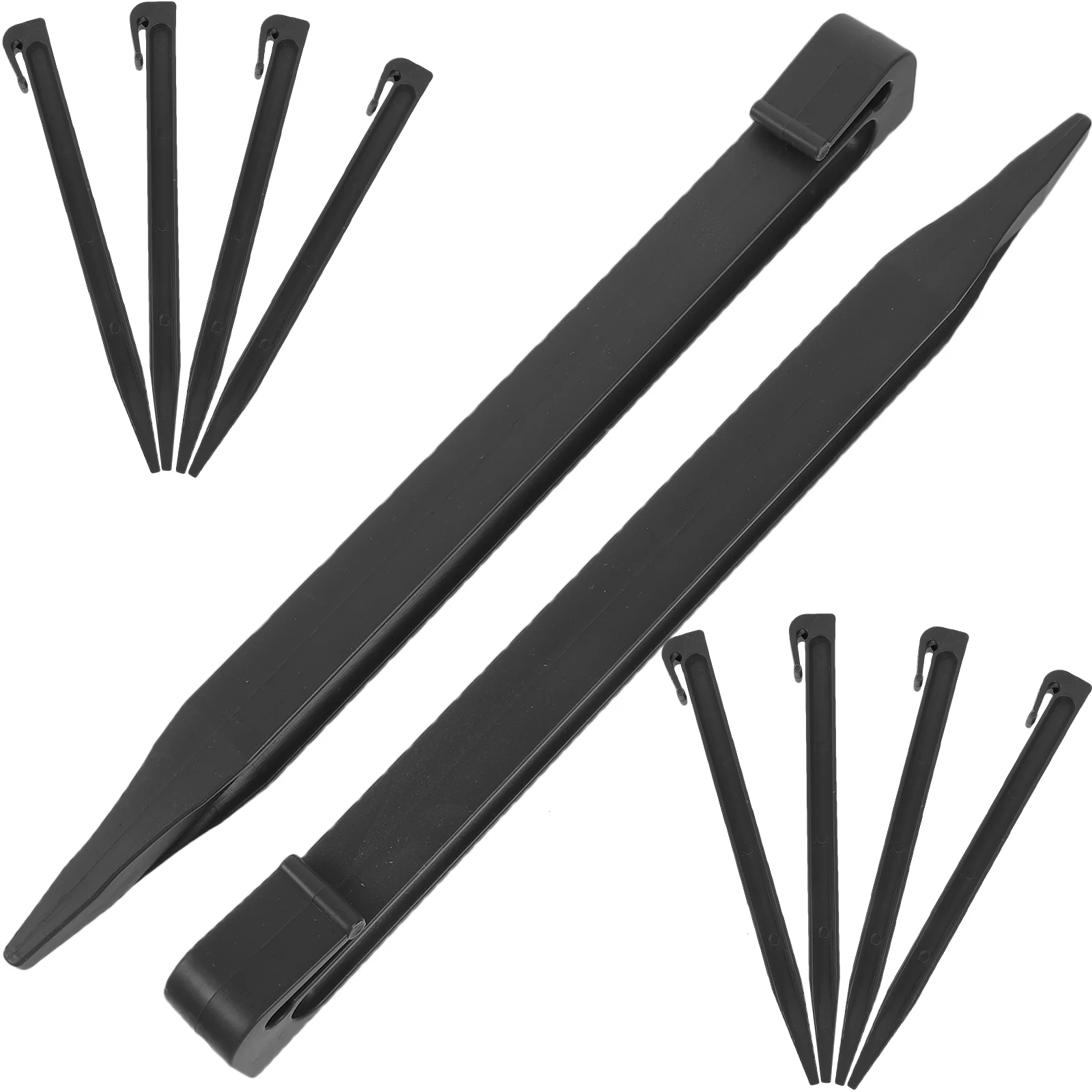 

10Pcs Landscape Edge Stakes Landscaping Stakes Plastic Nail Edging Crafting Stake Landscape Stakes