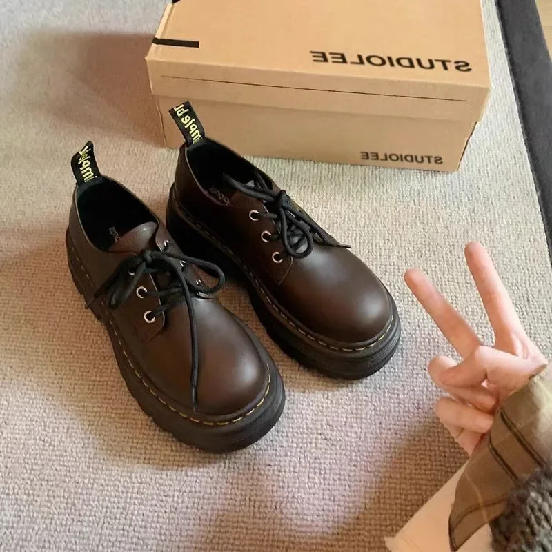 Женская обувь 2024 брендовая женская на высоком каблуке со шнуровкой спереди