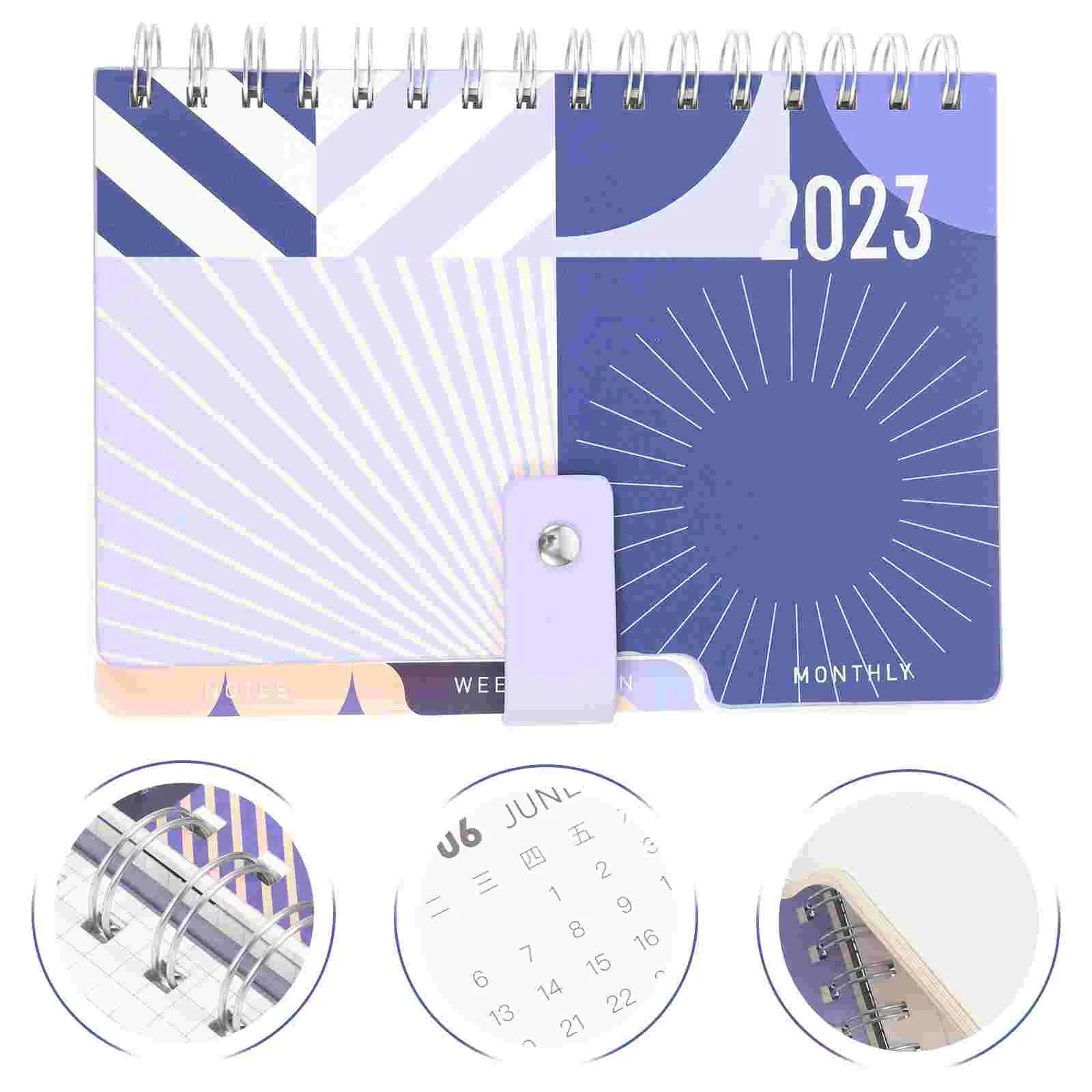 

Planner Notebook Daily Book Calendar Notepad Weekly Schedule Spiral Journal Goal Pad Binding Writing Wire Do Academic Note Coil