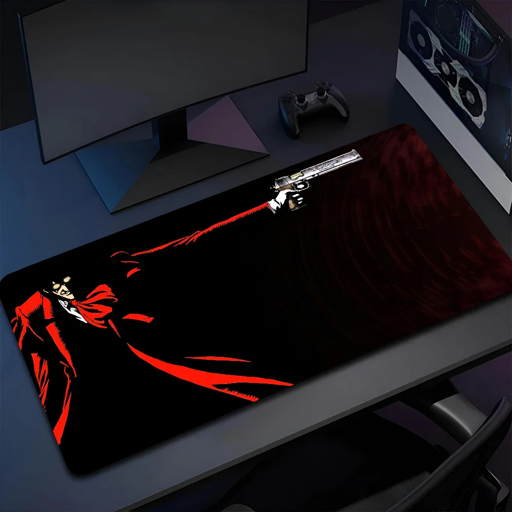 1 шт. нескользящий коврик для мыши с анимацией горячей крови H-Hellsing подходит