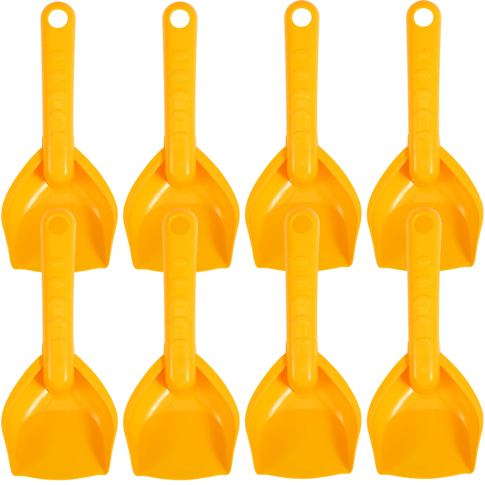 

8Pcs Kids Sand Scoop Shovels Beach Sand Shovels Toys Gardening Tools Sandbox Scoop Spade Kids Gardening Digging Toys for Garden