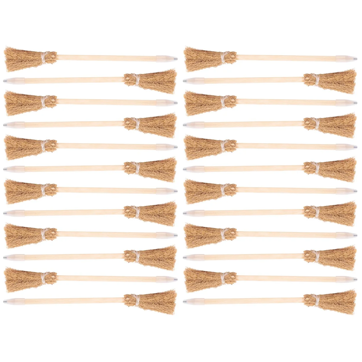 24 шт. карандаши с ведьмой и метлой для Хэллоуина Шариковые Хэллоуин