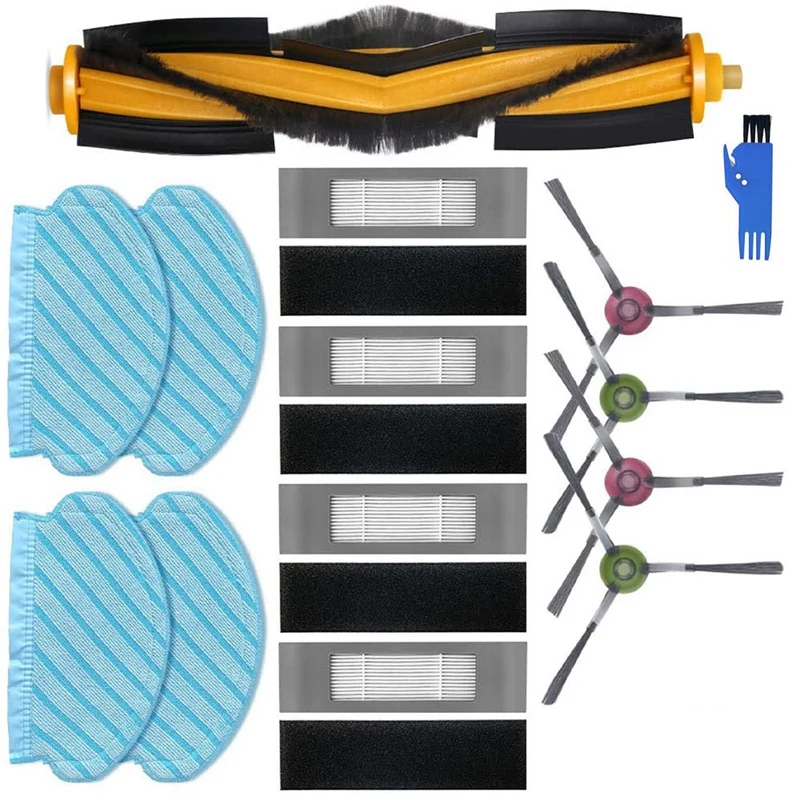 

Replacement Main Brush Side Brush HEPA Filters For Ecovacs Deebot OZMO 950 920 Robot Vacuum Cleaner Accessories