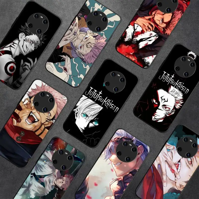 

Cute Cartoon Jujutsu Kaisen Phone Case For Y9 6 7 5 Prime Enjoy 7s 7 8 plus 7a 9e 9plus 8E Lite Psmart Shell