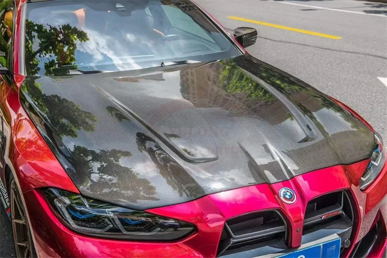 Высококачественный сухой капот двигателя из углеродного волокна в стиле CLS для BMW