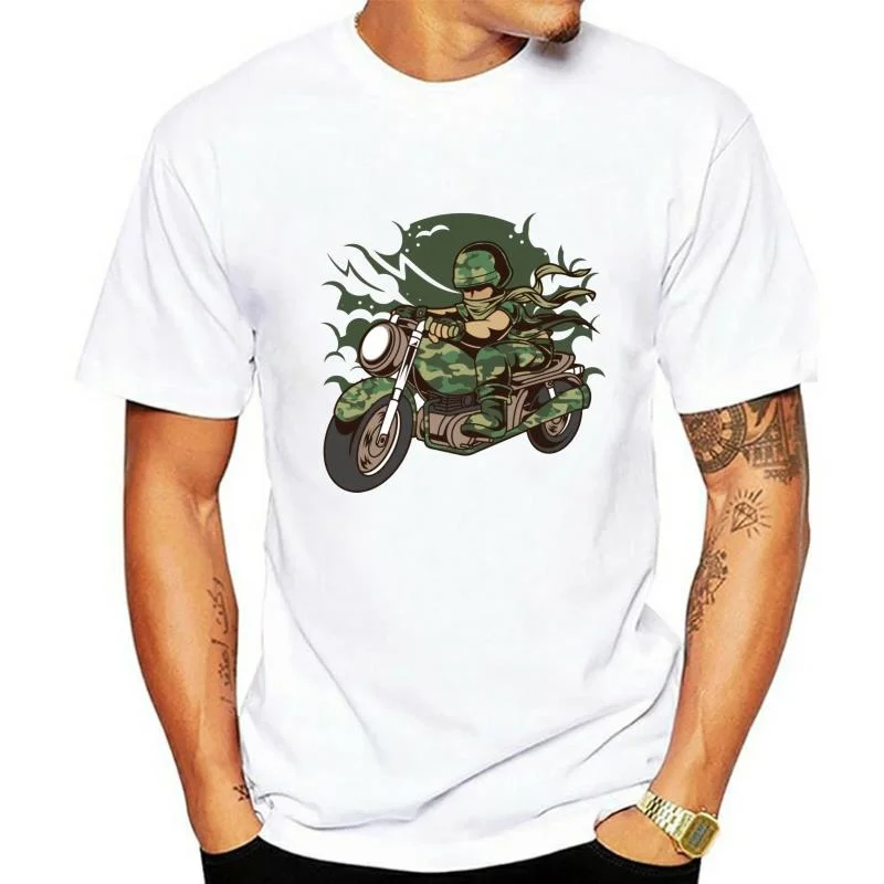 

Camiseta de motorista camuflada de la Series Military AR para hombre y mujer, ropa para mujer