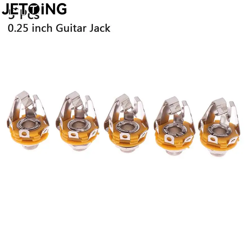 

5 шт., гнездовой разъем 6,35 мм/6,5 мм, 1/4 дюйма