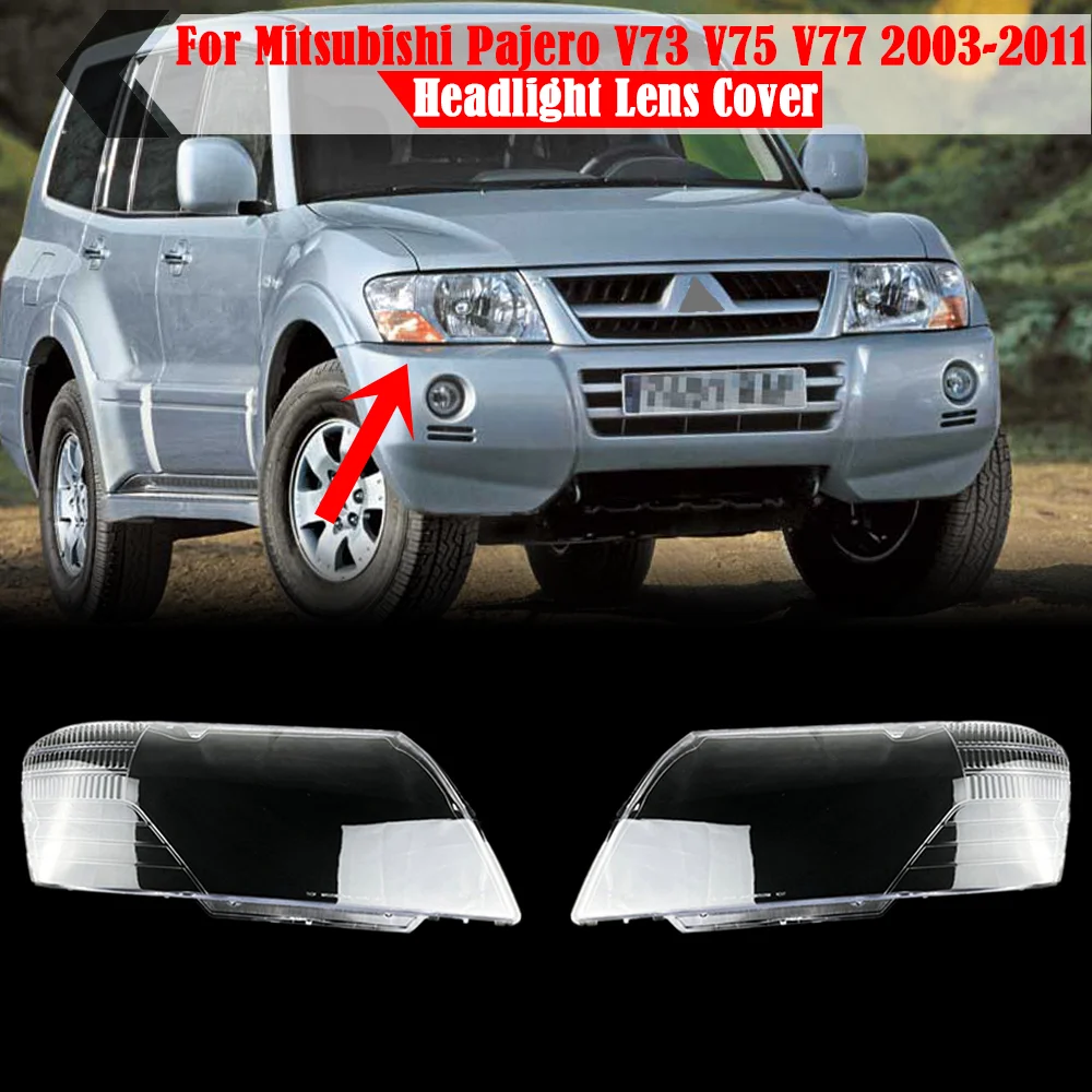 

Прозрачный налобный фонарь для Mitsubishi Pajero V73 V75 V77 2003-2011