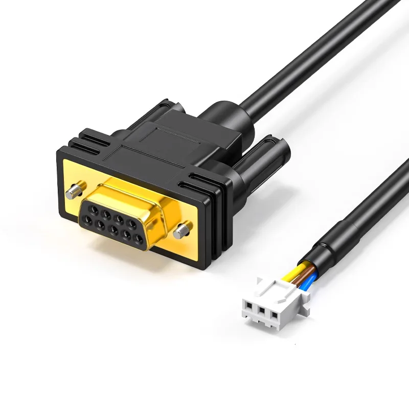 

Последовательный кабель DB9 к XH2.54 RS232 485 9-контактный разъем «папа-мама» 3-контактный разъем COM-порту Кабель промышленного класса с одной головкой Линия передачи данных ПЛК