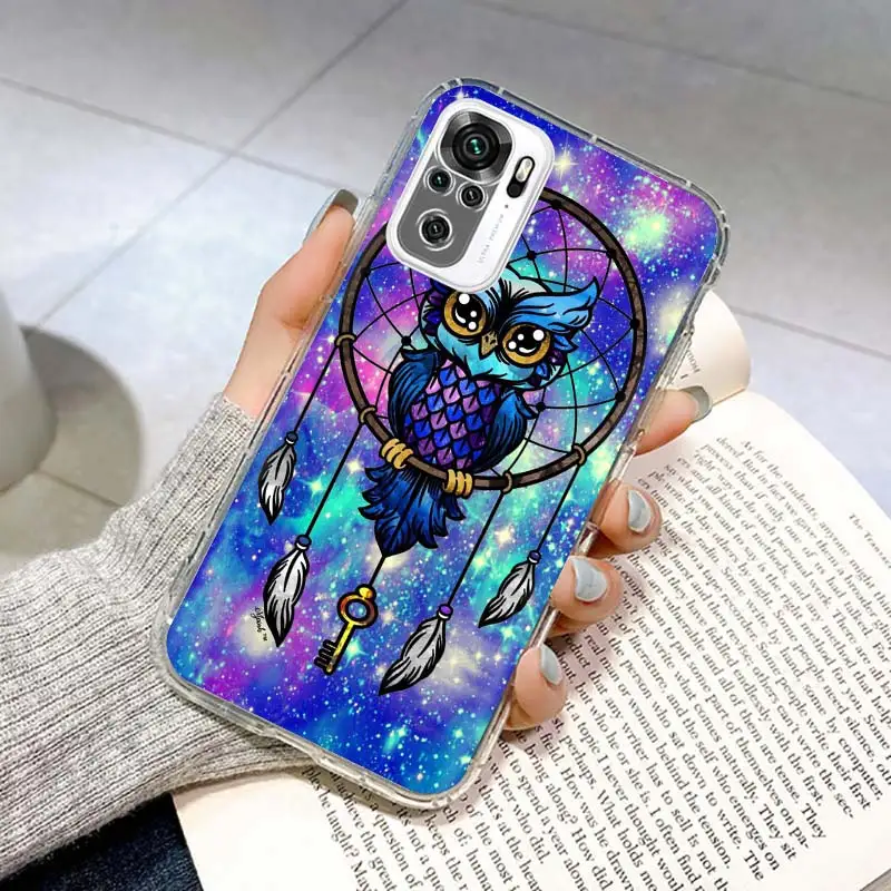 Чехол Ловец снов акварельный для Xiaomi Redmi Note 11T 11 10 Pro 8 9 9S 10S 8T 8A 9A 9C K40 7 7A 6 6A |