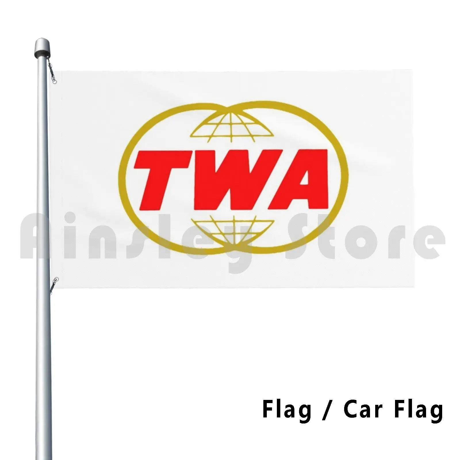 

Twa Outdoor Decor Flag Car Flag Twa Boeing Pilot Panam Vintage Travel Vacation Holiday Plane Fathers Day Birthday Christmas