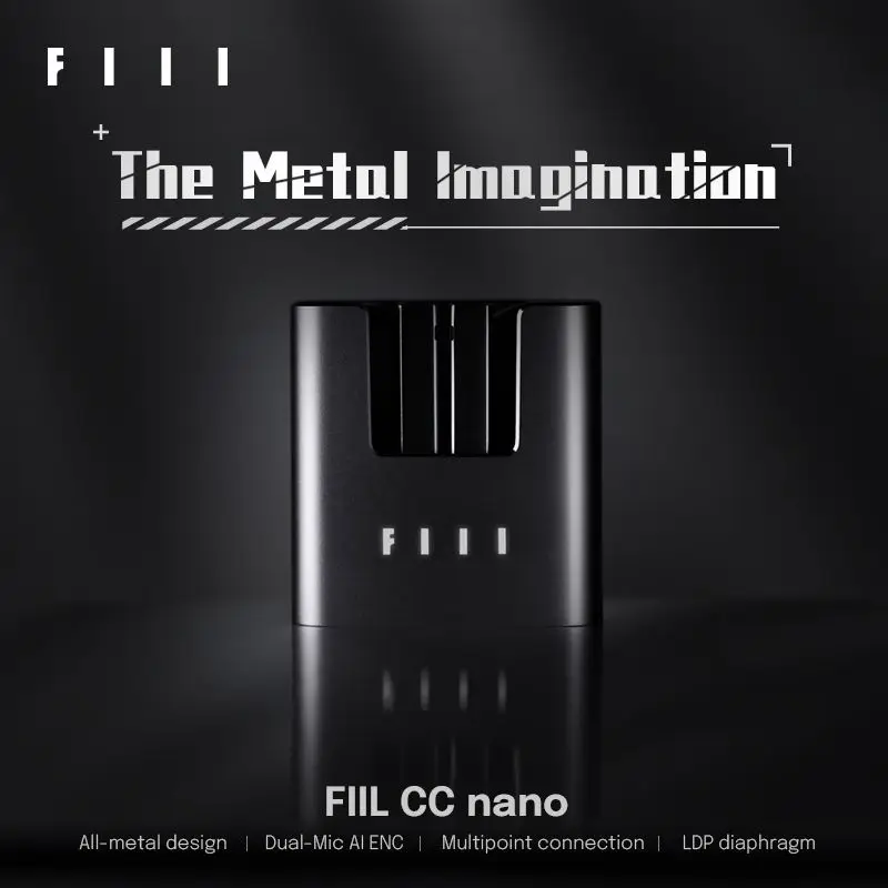 Беспроводные Bluetooth 5 2 наушники FIIL CC Nano английская версия ENC TWS металлический
