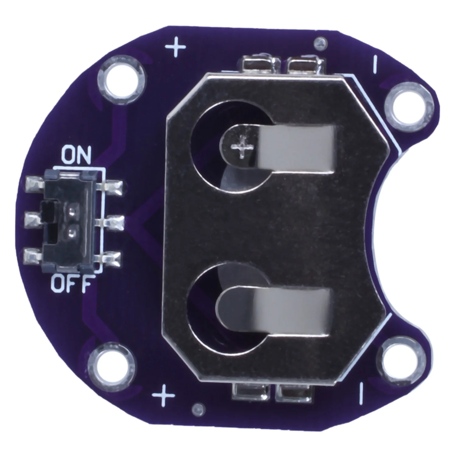 2 держателя батарейки типа таблетка для CR2032 — с переключателем (2 шт.)