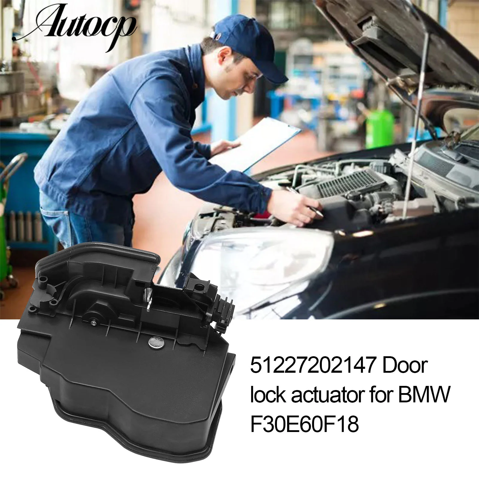 

New Rear Left Power Door Lock Latch Actuator Fit For BMW E60 F18 E90 51227202147