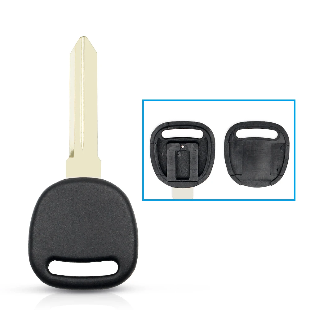 

Брелок для автомобильного ключа-транспондера KEYYOU, оболочка для Cadillac STS CTS для GMC Buick 2006-2013, Сменный Чехол для ключа, необработанное лезвие