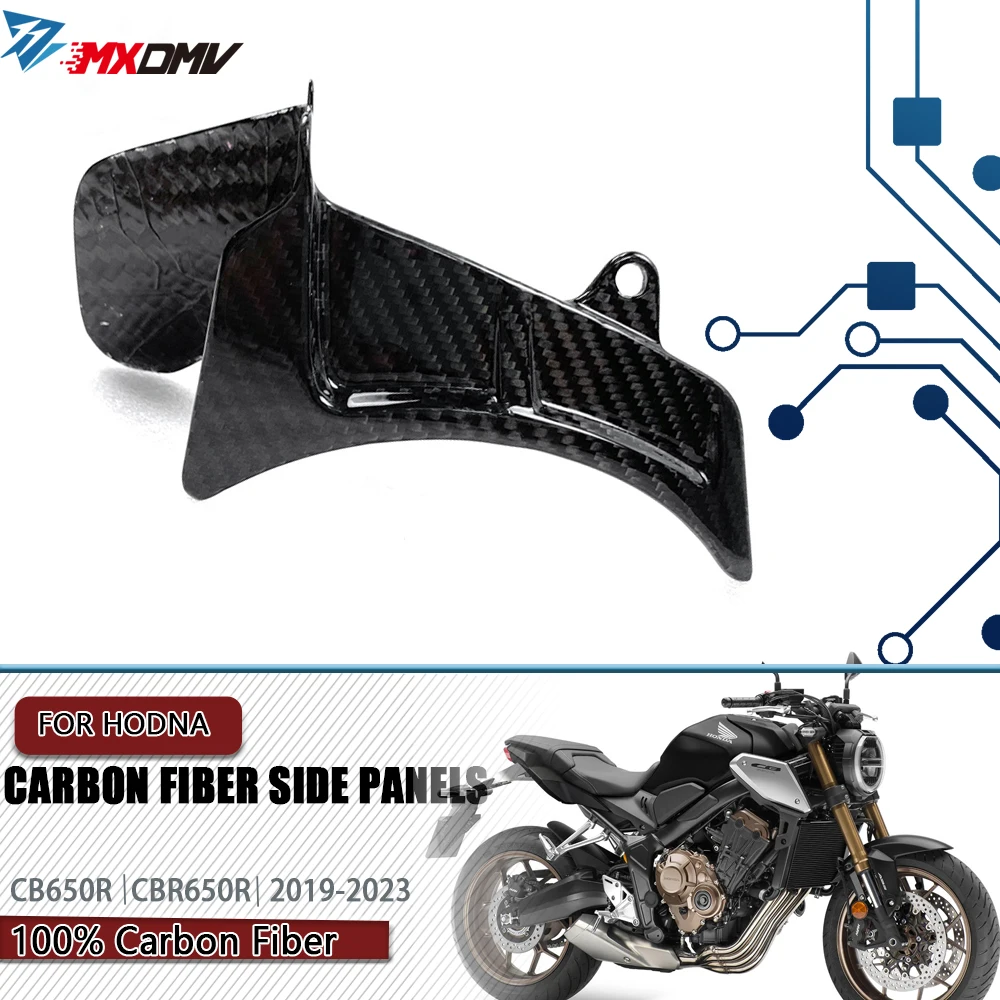 

For Honda CBR650R CBR 650R 2019-2023 3K Motorcycle Modified Accessories Carbon Fiber Side Panels Fairing