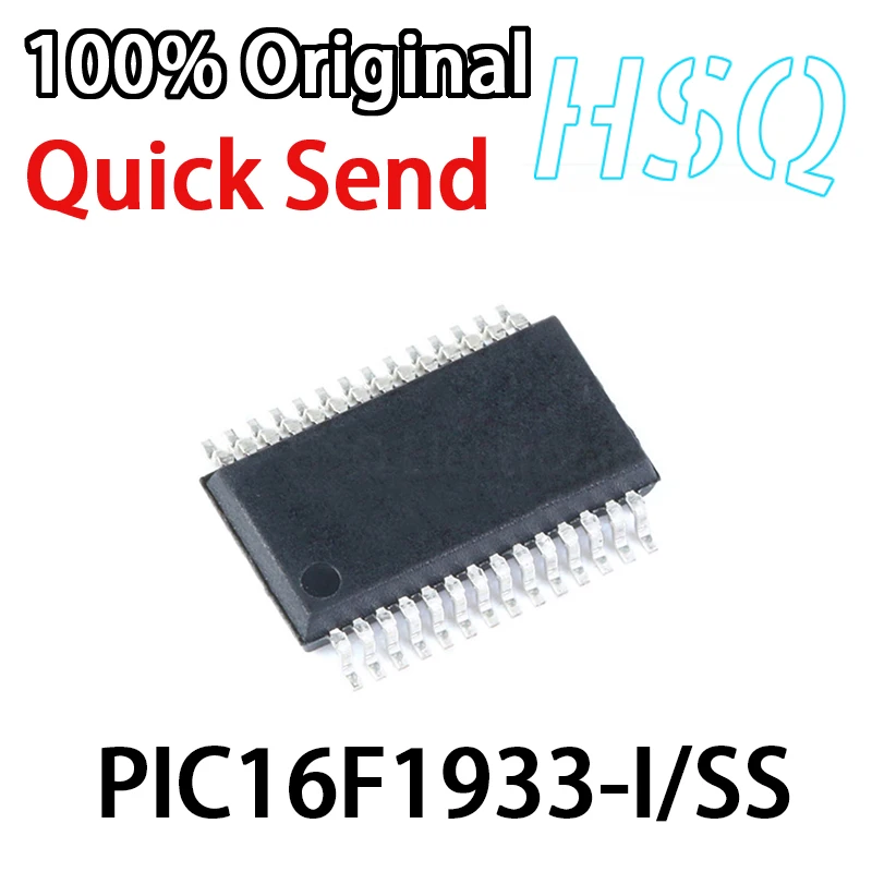 

5PCS New Original PIC16F1933-I/SS PIC16F1933 SSOP28 8-bit Flash Memory MCU Chip