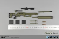 zytoys zy15 12 weapon sniper m200 black camouflage color about 22cm pvc material model cant be fired for body action collect