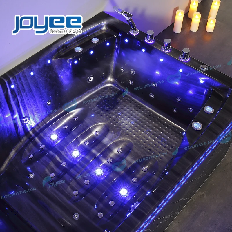 Угловая Ванна JOYEE для 2-4 человек современный дизайн прямоугольная Массажная