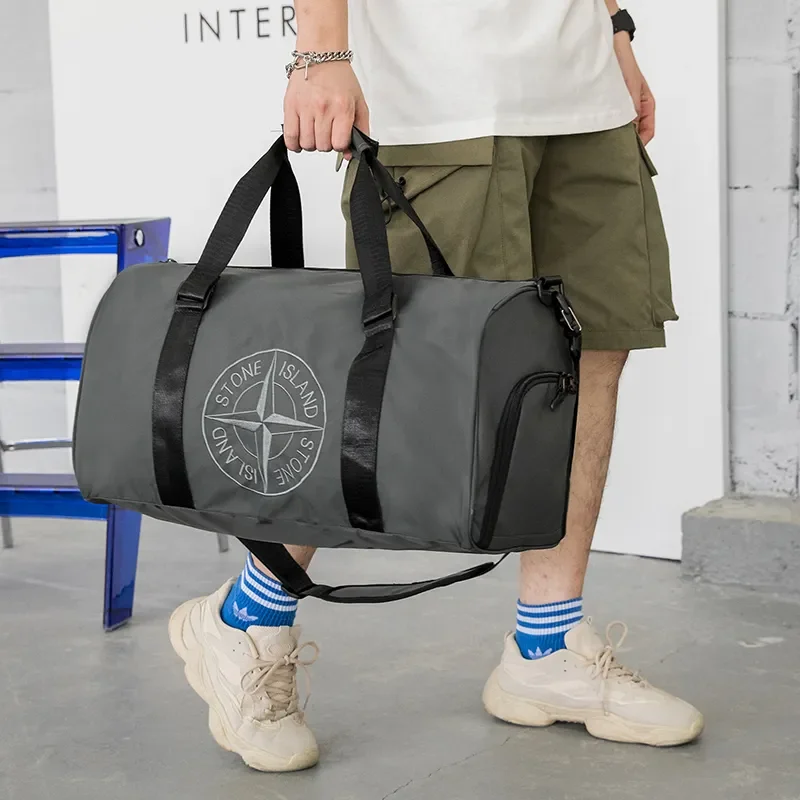 Fashion Women's Gym Bags Large Capacity Men's Fitness Travel Backpack Portable Mulitfunction Yoga Duffle Swimming Training Bags