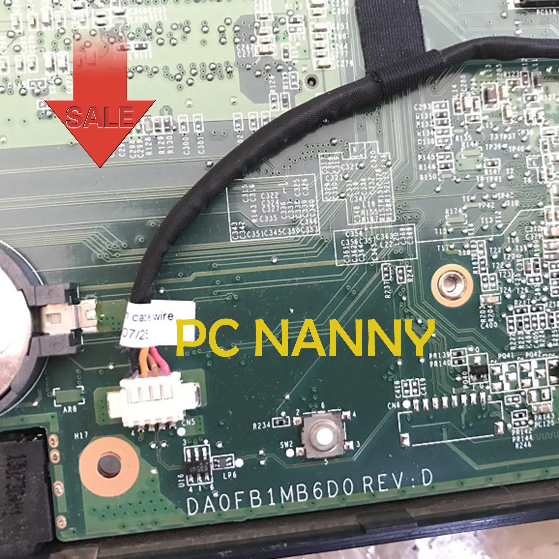 

Материнская плата PCNANNY для ноутбука Fujitsu Lifebook LH522, процессор DA0FB1MB6D0 E2