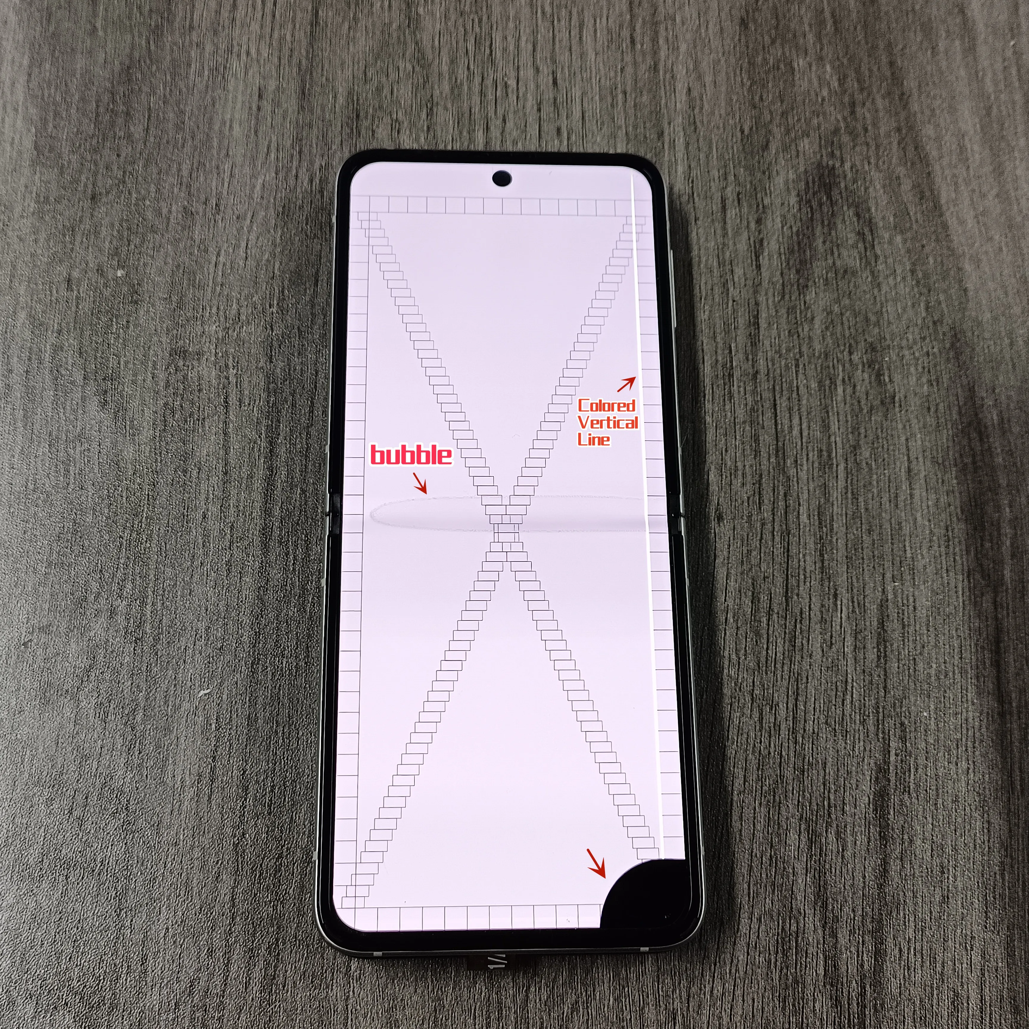 Super AMOLED Defect ЖК-дисплей для Samsung Flip3 F711 сменный сенсорный экран в сборе ZFlip 3 F711B