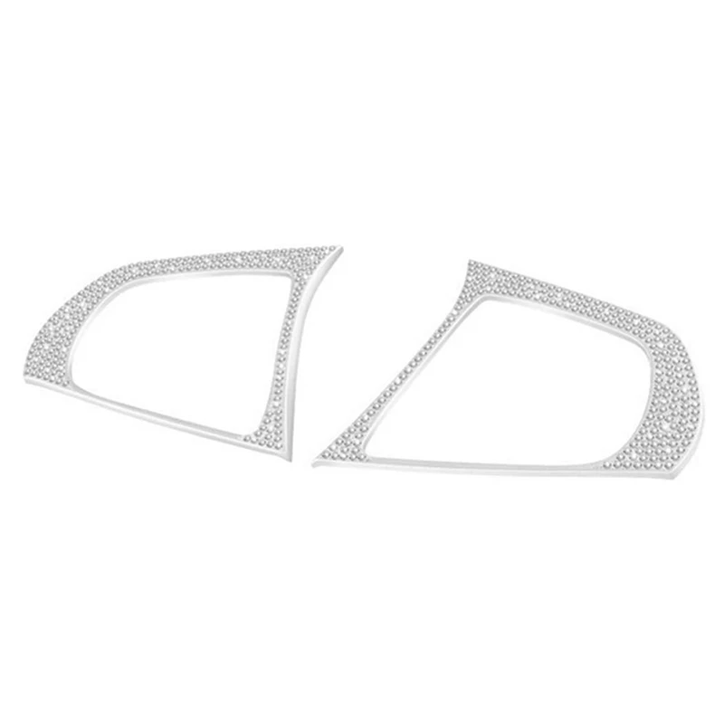 

Bling Interior Accessories Steering Wheel Button Decorative Frame Applique Fit for -BMW 5 Series 2018-2020